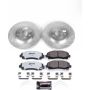PowerStop K5939-36 Z36 Truck and SUV Carbon-Fiber Ceramic Brake Pad and Drilled & Slotted Rotor Kit
