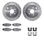 Dynamic Friction 7512-13043 Rotor Kit