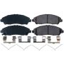 PowerStop 17-1723N PowerStop - Z17 Low-Dust Ceramic Brake Pads with Hardware