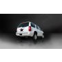 Corsa Performance 14912 3.0in. Cat-Back Single Rear Exit with Twin 4.0in. Polished Pro-Series Tips