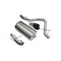 Corsa Performance 14912BLK 3.0in. Cat-Back Single Rear Exit with Twin 4.0in. Black PVD Pro-Series Tips