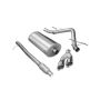 Corsa Performance 14925 3.0in. Cat-Back Single Side Exit with Twin 4.0in. Polished Pro-Series Tips