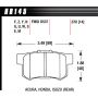 Hawk Performance HB145N.570 HP Plus Disc Brake Pad