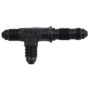 FRAGOLA FRG480403-BL #3 Bulkhead Tee-On the Run Black