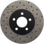 StopTech 03-09 Lincoln Town Car / 03-09 Mercury Grand Marquis Front Left Slotted & Drilled Rotor