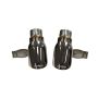 Corsa Performance 14977 Single 4.0in. Polished Pro-Series Tip Kit (Clamps Included)