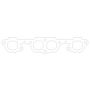 COMETIC GASKETS CAGC5552-065 Exhaust Header Gasket Set - SBC