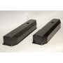 PRW INDUSTRIES, INC. PQX4044007 Billet Rail Fab. V/C's - BBM Black