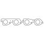 Cometic Gasket C5151 Cometic Chevrolet Mark-IV GM Gen-V/VI Big Block V8 .043in Copper Exhaust Manifold Gasket Set