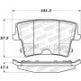Stoptech 308.10570 Street Brake Pads