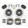 Wilwood 140-13733-D Dynapro Lug Mount P/S Park Brake Kit Drilled Big Ford 2.00in Off Bronco 5 x 5.50