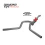 Diamond Eye Performance K4340S-RP Diamond Eye KIT 4in CB MFLR RPLCMENT PIPE DUAL SS: 03-07 FORD 6.0L F250/F350