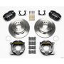 Wilwood 140-13204 Dynapro Dust-Boot P/S Park Brake Kit Big Ford 2.36in Offset
