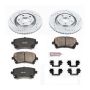 PowerStop K4564 Z23 Daily Driver Carbon-Fiber Ceramic Brake Pad and Drilled & Slotted Rotor Kit