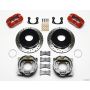 Wilwood 140-11390-DR Dynapro Low-Profile 11.00in P-Brake Kit Drill-Red New Big Ford 2.50in Offset