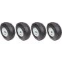 ALLSTAR PERFORMANCE ALL10602 Wheel Kit for Pit Cart Chassis