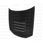 Seibon HD9901NSR34S-DS 99-01 Nissan Skyline R34 GT-S (BNR34) DS Carbon Fiber Hood