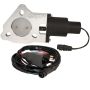QTP QTEC25 2.5in Bolt-On QTEC Electric Cutout Valve - Single