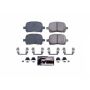PowerStop Z23-707 PowerStop - Z23 Daily Driver Carbon-Fiber Ceramic Brake Pads with Hardware Kit