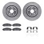 Dynamic Friction 7612-76002 Rotor Kit