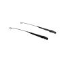 Kentrol 97-06 Jeep Wrangler TJ Windshield Wiper Arms Pair - Powdercoat Black