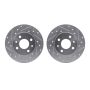 Dynamic Friction 7002-07004 Rotor Dril Slot