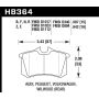 Hawk Performance HB364F.642 HPS Disc Brake Pad