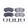 PowerStop 17-957 PowerStop - Z17 Low-Dust Ceramic Brake Pads with Hardware