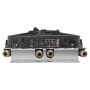 Derale 15220 4 & 4 Pass Dual Circuit Electra-Cool Remote Cooler, -8AN