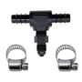 Nitrous Express 15235 5/16 FUEL T, 5/16 HOSE BARB TO 4AN MALE