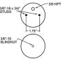 Firestone 6782 Ride-Rite Replacement Air Helper Spring Rear 267C 1.5 (W217606782)