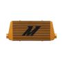 Mishimoto Universal Gold R Line Intercooler Overall Size: 31x12x4 Core Size: 24x12x4 Inlet / Outlet