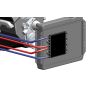 Derale 15301 8 & 8 Pass Dual Circuit Electra-Cool Replacement Cooler, -8AN