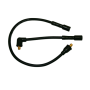 Moroso 28325 86-03 Harley-Davidson XL (Except XL 1200S) Ultra 40 Wire Set - Black