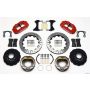 Wilwood 140-13677-DR Narrow Superlite 4R Rear P-Brk Kit 12.88in Drill Red Big Ford New Style