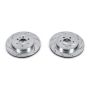 PowerStop AR82118XPR PowerStop Evolution Performance Drilled, Slotted & Plated Brake Rotor Pair