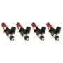Injector Dynamics 2600.07.01.48.11.4 2600-XDS - CBR1000RR 04-07 Applications 11mm (Red) Adapter Top (Set of 4)