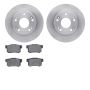 Dynamic Friction 6502-59255 Rotor Kit
