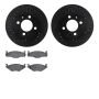 Dynamic Friction 8502-74003 Rotor Kit