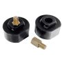 Prothane 6-1711-BL 99-09 Ford F250/350 2wd Front Coil Spring 2in Lift Spacer - Black