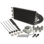 Derale 15502 6 Pass Series 7000 Alum/Copper Universal Engine Oil Cooler Kit Sandwich Adapter