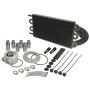 Derale 15505 6 Pass Series 7000 Alum/Copper Universal Engine Oil Cooler Kit Sandwich Adapter