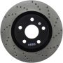 Stoptech 128.62114L Drilled Sport Brake Rotor