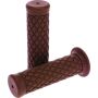 Bikers Choice 485802 1 Inch Brown Quilted Grip