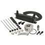 Derale 15603 10 Row Series 10000 Stack Plate GM V8 Engine Oil Cooler Kit, Sandwich Adapter
