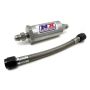 Nitrous Express 15610 6AN PURE-FLO N20 FILTER & 7 STAINLESS HOSE (LIFETIME CLEANABLE)