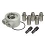 Derale 15702 Universal Thermostatic Sandwich Adapter Kit with 3/8
