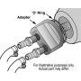 Derale 15725 Engine Oil Filter Relocation Kit, 1/2