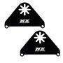 Nitrous Express 15763 Solenoid Brackets For Holley Hi-Ram
