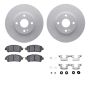 Dynamic Friction 4512-91010 Rotor Kit